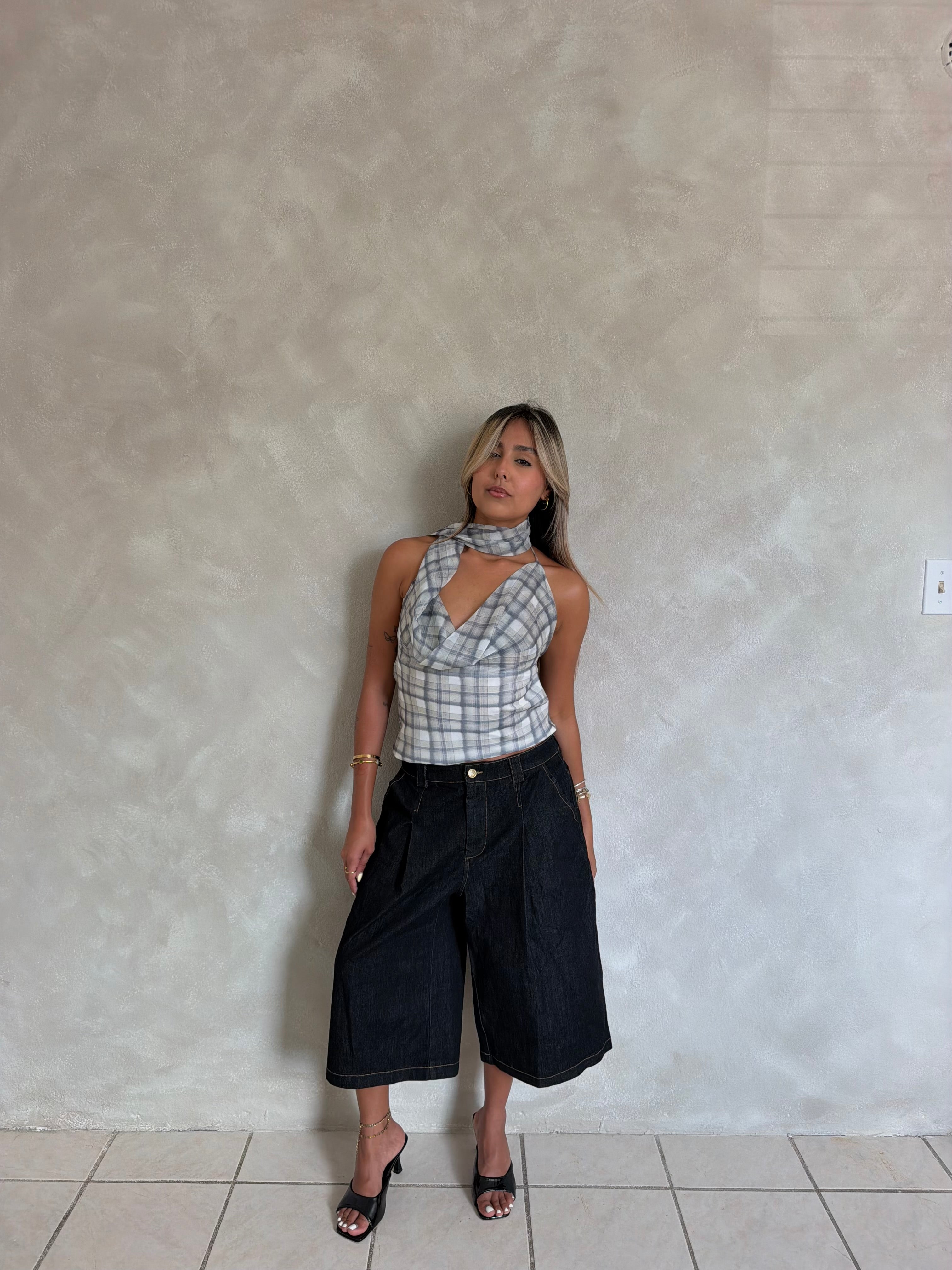 Muse Scarf Top